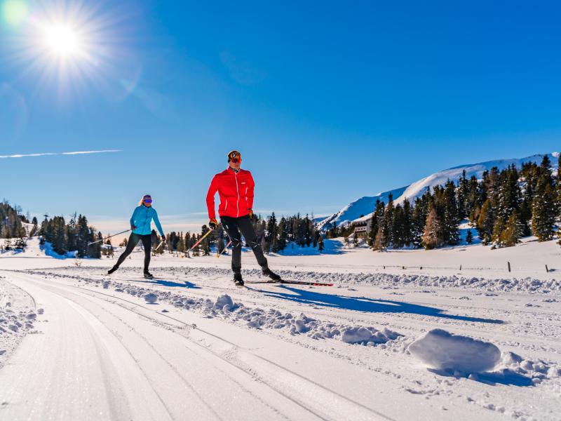 Heidi-Hotel Falkertsee Abseits der Piste_Langlaufen_Turracher Höhe_Nockberge_Winter © Peter Maier_Turracher Höhe
